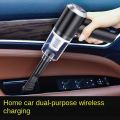 SG【Ready Stock】 Portable Wireless Handheld Car Vacuum Cleaner Multi-Purpose Home Car Vacuum Cleaner wet and dry  Handheld mini vacuum cordless Cleaner. 