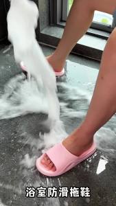 Non-Slip Slippers For Bathing In The Bathroom Special Slippers For The Elderly 2025 Summer Anti-Odor Home Use CoupleS Slippers For Outdoor Wear