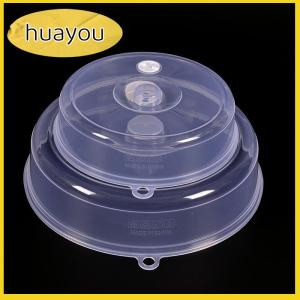 huayou Clear Microwave Plate Cover Food Dish Lid Ventilated Steam Vent Kitchen Cooking