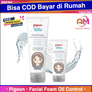 Pigeon Teens Facial Foam Deep Cleansing & Oil Control 40 g / 100 gram Sabun Muka Jerawat / Pembersih Wajah Abadi Mall Medan