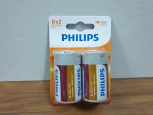 Pin D Philips R20L2B97 Zinc 1.5V (Pin Đại D)