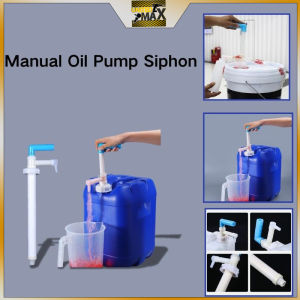 Manual Oil Pump Siphon Transfer Gas Oil Corrosion Resisting Plastic Liquid Oil Pump
