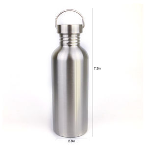 Stainless Steel Water Bottle 350/550/750/1000ml Large Capacity Leak-Proof Water Bottle Lid For Outdoor Camping Cycling Sport 【Shipping in 24hours】
