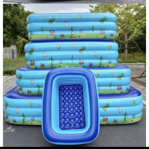 (Tặng Bóng)- Bể bơi 3 tầng dày dặn chống trơn trượt 1m5 -bể bơi có đáy chống trượt