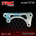 TRC Racing CNC Brake Caliper 2 POT Bracket Only For Honda Click v1 v2 v3 8015. 