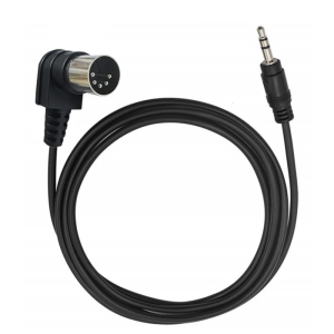 Male to Male Cable Adapter DIN 5 Pin to 3.5mm Cable Sound Extension Cable Connector for Headphone Sound Card