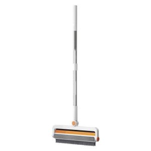 4-In-1 Cleaning Brush Bathroom Kitchen Floor Scrub Brush Long Handle Crevice Brush 360 ° Rotation Blind Spot Cleaner Brush