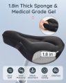 Bike Seat Cushion, Comfort Bike Seat Cover for Men Women, Exercise Bicycle Seat Cushion Padded Cover Compatible with Peloton, Mountain Stationary Bikes, Ou. 