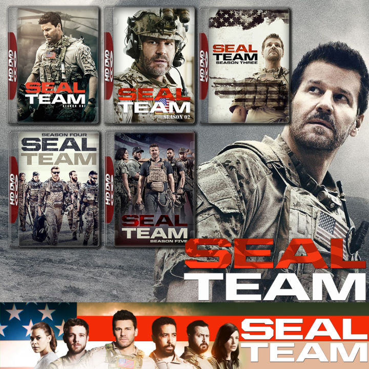 Seal Team Season 1-6 DVD ซีรี่ย์ฝรั่ง มาสเตอร์ พากย์ไทย