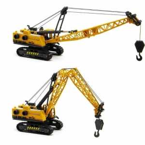 ASEMKA777 - Cruzer Diecast Mobile Crane Truck Construction Truk Crane / Mainan Miniatur Truk