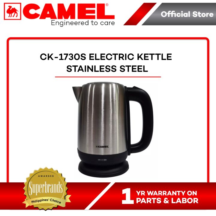 Camel CK-1730S Electric Kettle Stainless Steel Lazada PH