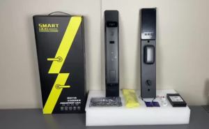 3D Face Recognition Smart Door Lock with Video Intercom 5-in-1 Keyless Entry Biometric Fingerprint for Home Security