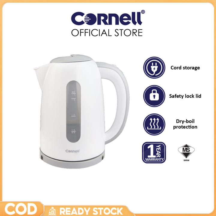 Cornell Kettle Electric Cordless Plastic Jug Travel Kettle Boiling - Main Image