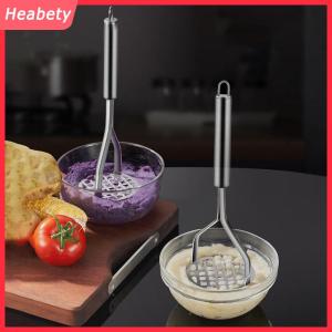 Heabety Tiện Ích Nhà Bếp Sáng Tạo Bùn Báo Chí Masher Puree Sản Xuất Nước Trái Cây Thép Không Gỉ Khoai Tây Máy Nghiền Pusher Công Cụ Trái Cây Cocina Cozinha