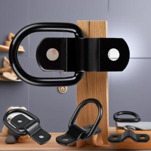 🔥🔥🔥fenglin 2Set Car Cargo Net Floor Hook Accessories Rear Trunk Boot Cargo Floor Net Tie Down Hook Ring Loop Hanging Flat Screen Net Fixing