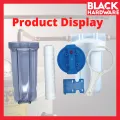 Black Hardware Transparence Home Use Plumbing Water Meter Purifier Filter Housing Drinking Kitchen Clearly Air Pipe Thread 过滤器. 