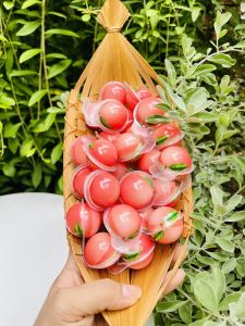 [XÁ 1KG] Kẹo Dẻo Có Nhân Hình Con Mắt/ Dưa Hấu/ Dâu / Vịt/ Đào/ Gấu trúc/ Mèo Kitty/ Người Nhện v.v...