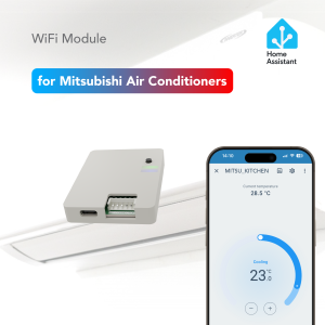 Smart Wi-Fi Module Controller Adapter for Mitsubishi Electric Air Conditioners Tuya Home Assistant CN105 Connector