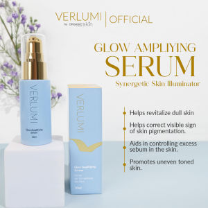 Verlumi Glow Amplifying Serum 30ml Niacinamide Serum for Face with Vitamin C and Vitamin E Skincare