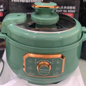 ( Freeship + Quà Tặng + Bảo hành 12 tháng) Nồi áp suất đa năng Nineshield Dung tích 3 Lít Công suất 1300W Nấu lẩu - Nấu canh - Nấu cháo - Xào rán cực tiện lợi Bảo hành 1 đổi 1 trong vòng 7 ngày