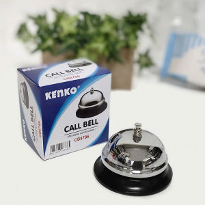 [SG Stock] Kenko Call Bell | Counter Top Service Call Bell | Metal Hotel Reception Desk Service Bell | Restaurant Service Bell | Hotel Desk Bell | Reception Call Bell | Bar Counter Bell