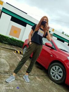 Ginza6 Mall Quality High Waist 26-30waist Korean Cargo jogger pants for women 91#
