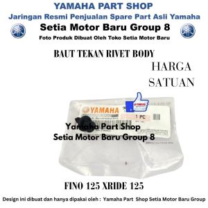 Baut Tekan Rivet Body Bodi Fino Xride 125 Asli Yamaha