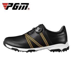 PGM Golf Shoes Men - Rotating Shoes Buckle/waterproof/Breathable Leather Anti-slip Sports shoes