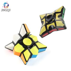 JINGQII🎉ปลายนิ้ว Gyro Cube หมุนของเล่นลดความดันสามารถใช้เป็นของเล่นลูกบาศก์รูบิค ของเล่นฝึกสมอง🛒 Hongxii_th