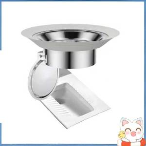 304 Stainless Steel Toilet Drain Oddor Stopper Anti-blocking Cover Toilet Deodorant Anti Smell