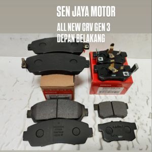 BRAKE PAD ALL NEW CRV KAMPAS REM SET DEPAN BELAKANG ALL NEW CRV GEN 3 GEN 4