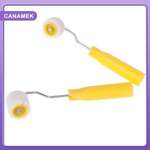 【CANAMEK】 Mini sơn Con lăn cửa ra vào và trần nhà len bàn chải Thêm nhỏ sơn cảm ứng lên TRIM cạnh bàn chải con lăn tường sửa chữa sơn bàn chải