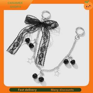 ❣️❣️❣️ Versatile Bow Cherry Keychain For Women Trendy Bag Chain Creative Cute Bag Pendant Decoration Accessories Gifts