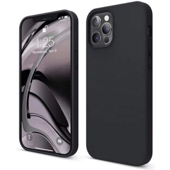 Black matte softcase iPhone 12 iPhone 12 Mini iPhone 12 Pro 12 Pro