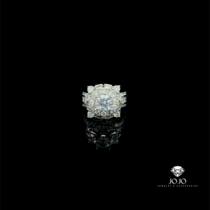 N1363 Nhẫn nữ đính đá baguette cao cấp thiết kế sang trọng JOJO