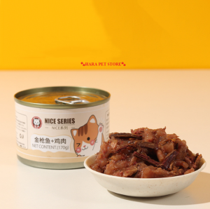 Thức ăn ướt súp thịt đóng hộp bổ sung dinh dưỡng cho Mèo (mẫu mới) - Hara Pet Store