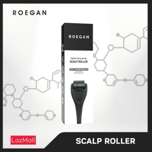 ROEGAN Scalp Roller 0.5 Titanium Micro Needle (Derma Roller Rambut)