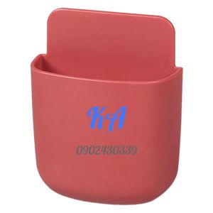 Khay để điều khiển Remote kiêm giá đỡ điện thoại treo tường đa năng