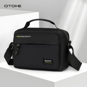 OTOHE Mens Bag Stylish Shoulder Bag Large Capacity Messenger Bag Crossbody Bag Outdoor Sports Bag Leisure Bag Waterproof Portable Shoulder Bag Anti-Scratch Bag Sling Bag
