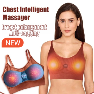 Electric Breast Massage Intelligent Wireless Bra Chest Massage Rechargeable Enlarge Breast Massage