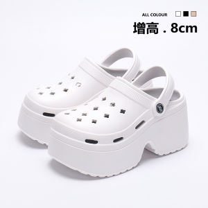 [Free Shipping] Womens summer outdoor fashion platform sandals with 9CM high heels non-slip beach sandals