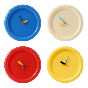 Cream Styles Bubble Table Wall Clock Unique Designs with Quiet Movement for Home Bedroom Living Room Office Decoration