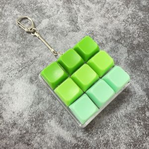 INVADER 2/3/6/9 Keys Finger Keyboard Key Button Keycap Decompression Toy Relaxing Gadget Pinch Toy Adult
