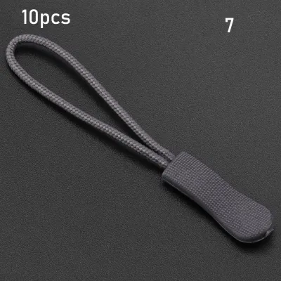 5/10/15pcs Zipper Pull Puller End Fit Rope Tag Fixer Zip Cord Tab Replacement Clip Broken Buckle Travel Bag Suitcase Tent Backpack