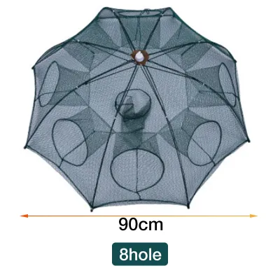 Folding Umbrella fish Net Shrimp Cage Crab Fish Trap Cast Fish Net shrimp fishing tool