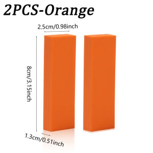 8*13*2.5cm Reusable Limescale Eraser/ Non Scratch Mirror Faucet Rubber Brush/ Multi-purpose Kitchen Cookware Rust Remover Tool