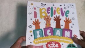 LOVE OUR LIFE I Believe I Can - An Inspirational Planner and Journal For Kids by ArteMo Concepts