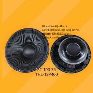 Bass 3 tấc (30cm) từ 190 coil 75 Nhập