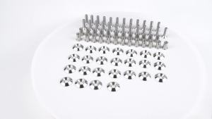Stainless Steel 25 Pcs Fender Bumper Washer Bolt M5x20mm CNC Finishing Washer Engine Bay Dress Up Fastener Kit Flares Widebody kit Installation Hardware