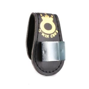 Magnetic Chalk Holder PU Leather Billiard Chalk Holder Snooker Pool Billiards Snooker Magnetic Chalk Holder w/ Belt Clip